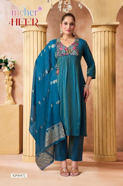 Meher heer 3pcs designer kurtis wholesaler